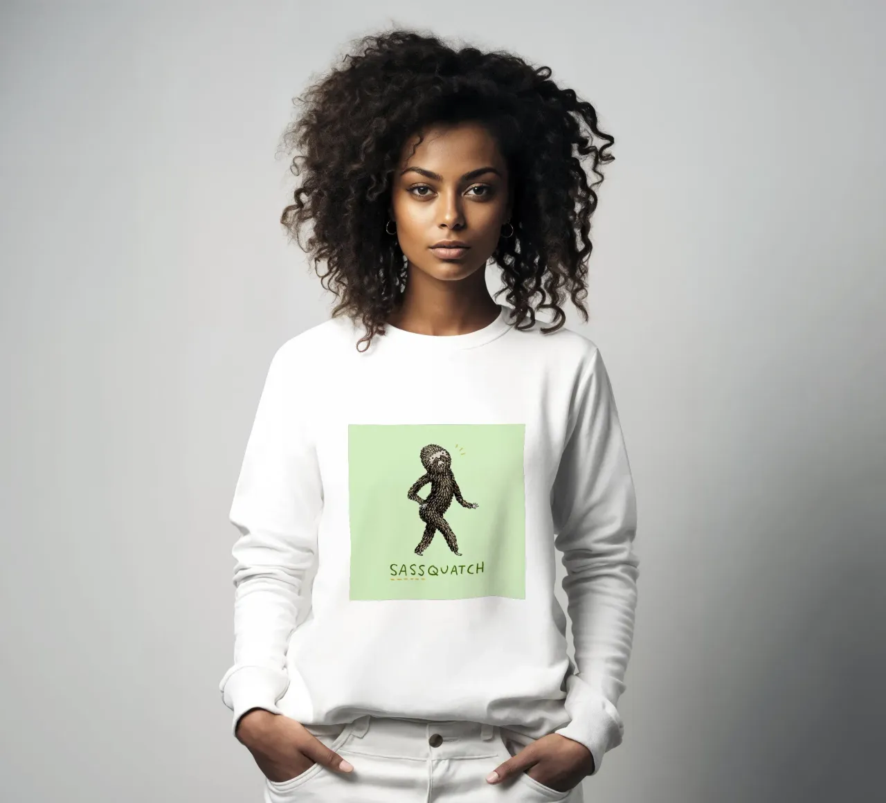 Sassquatch sudadera de Sophie Corrigan
