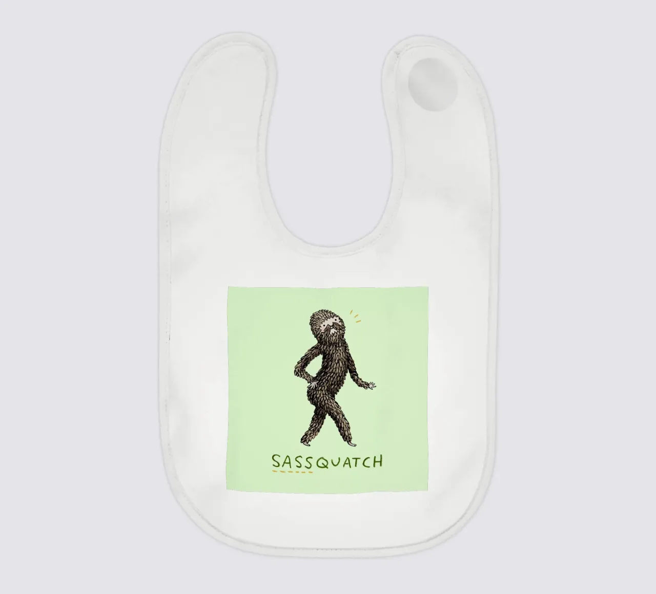 Sassquatch bavaglino da Sophie Corrigan