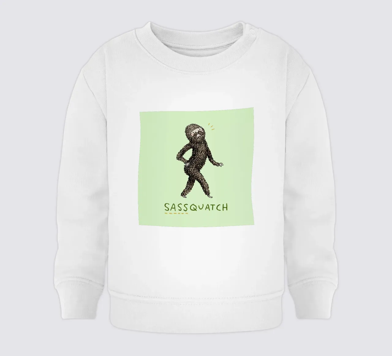 Sassquatch felpa neonato da Sophie Corrigan