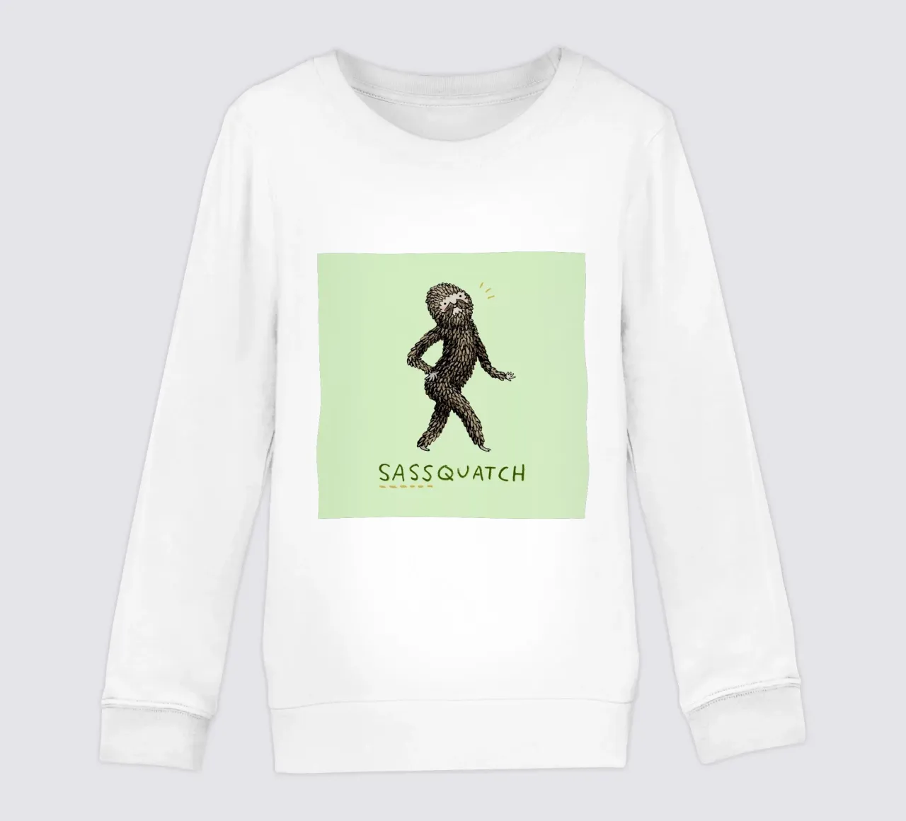 Sassquatch felpa bambino da Sophie Corrigan