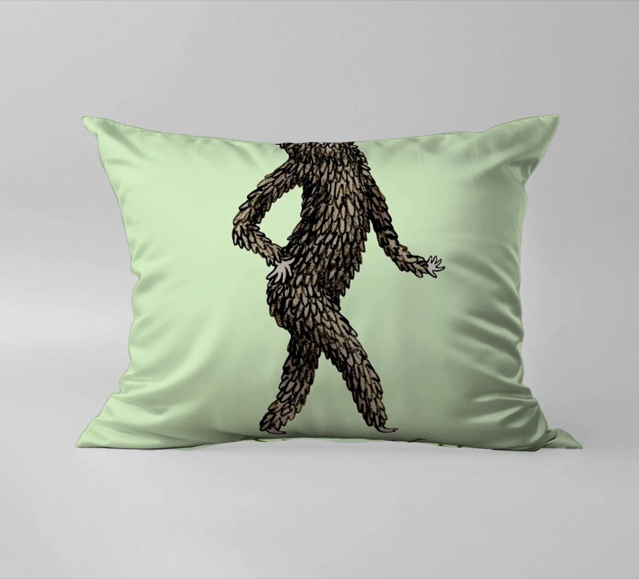 Sassquatch cuscino da Sophie Corrigan