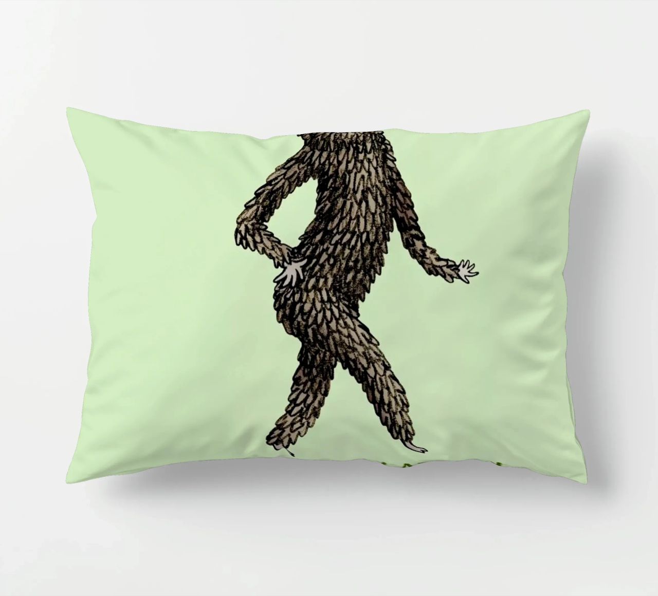 Sassquatch cuscino da Sophie Corrigan