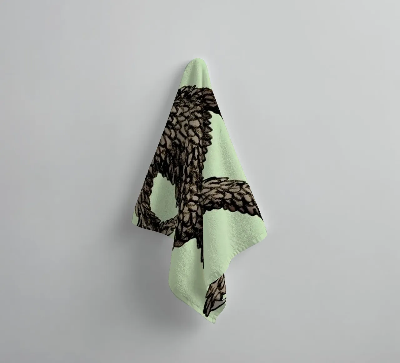 Sassquatch toalla de baño de Sophie Corrigan