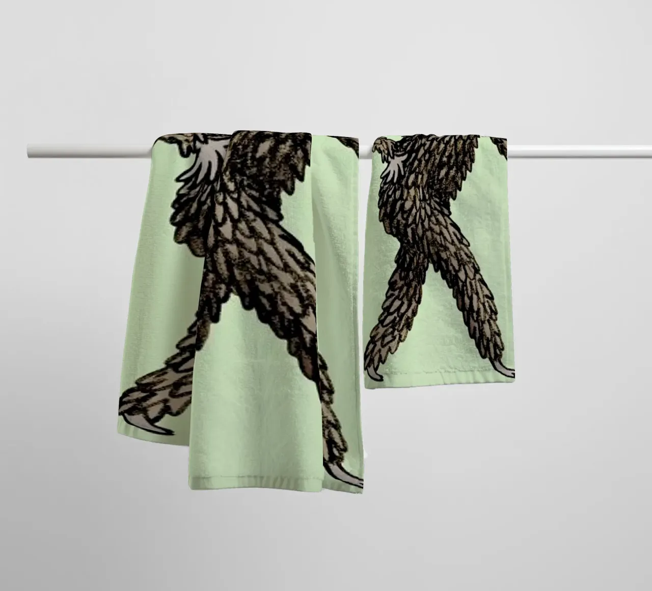 Sassquatch toalla de baño de Sophie Corrigan