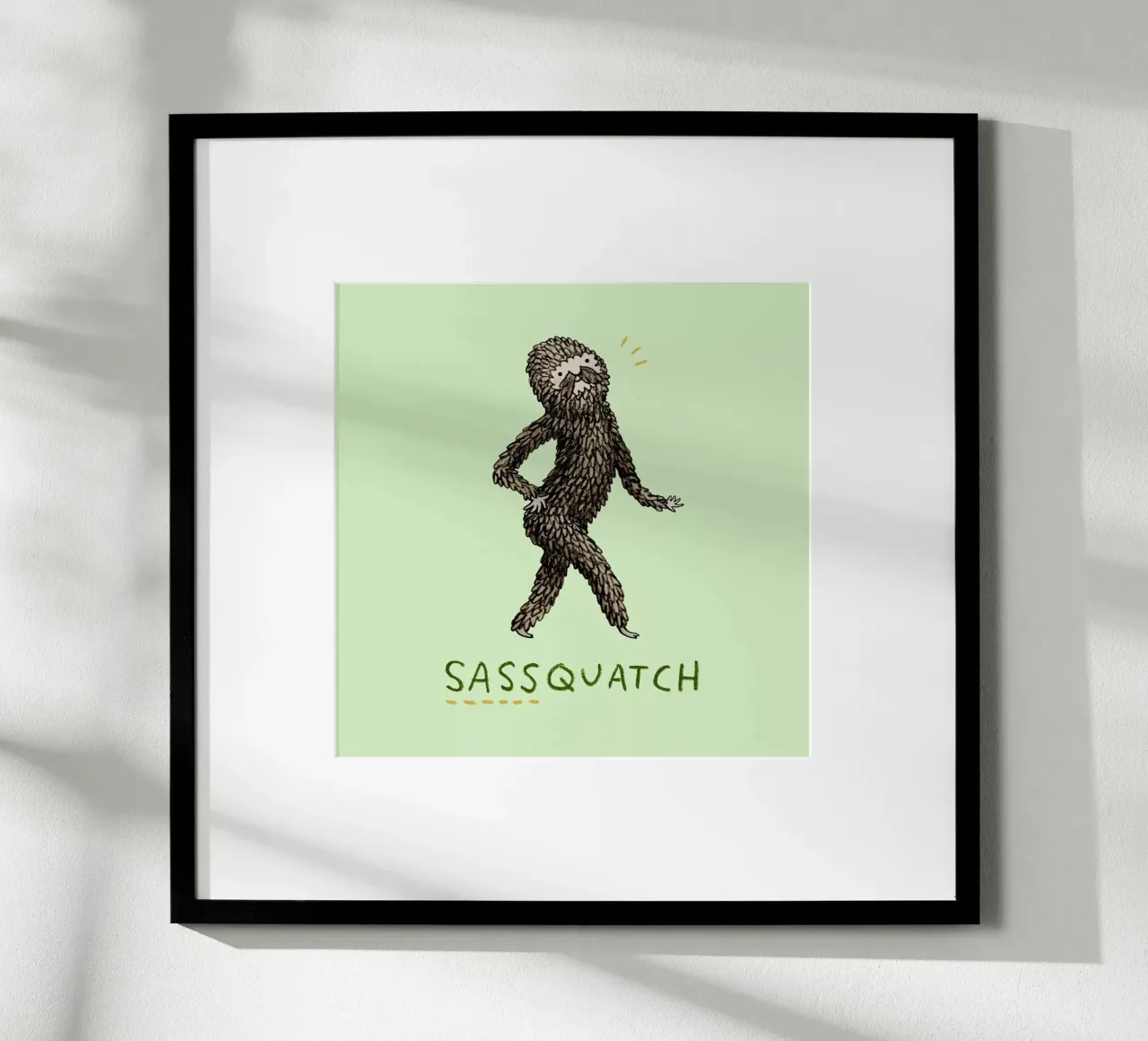 Sassquatch carta hahnemühle da Sophie Corrigan