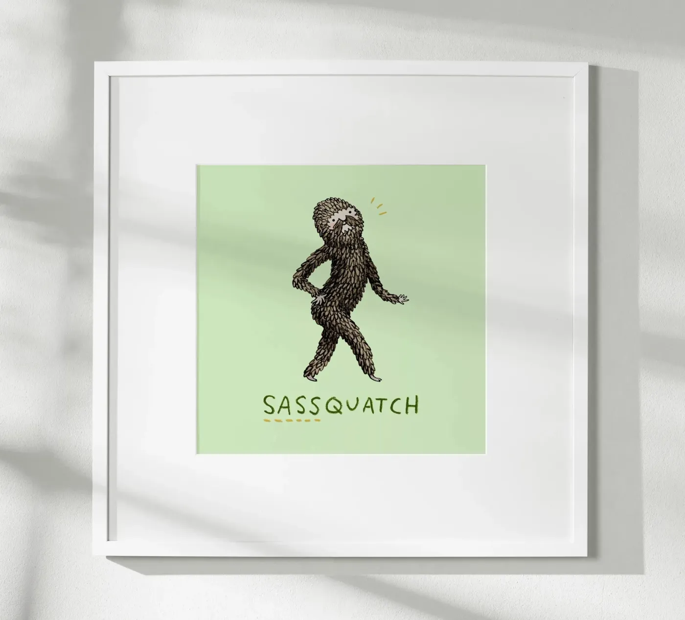 Sassquatch poster da Sophie Corrigan