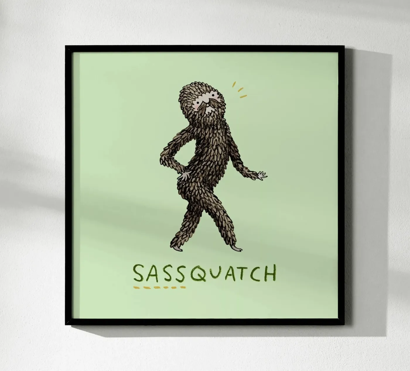 Sassquatch poster da Sophie Corrigan