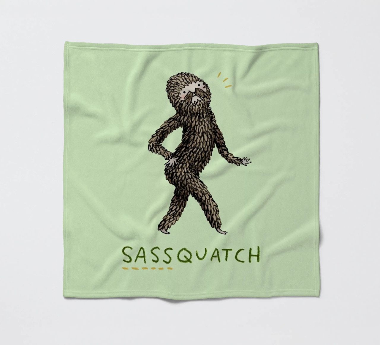 Sassquatch coperta in pile da Sophie Corrigan
