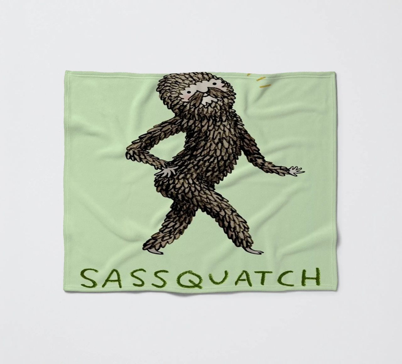 Sassquatch coperta in pile da Sophie Corrigan