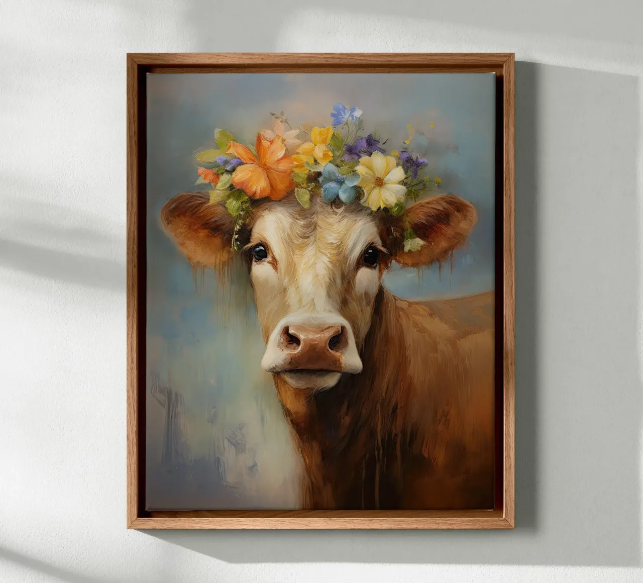 Muurkunst van Imagine canvas met Baklijst van Imagine