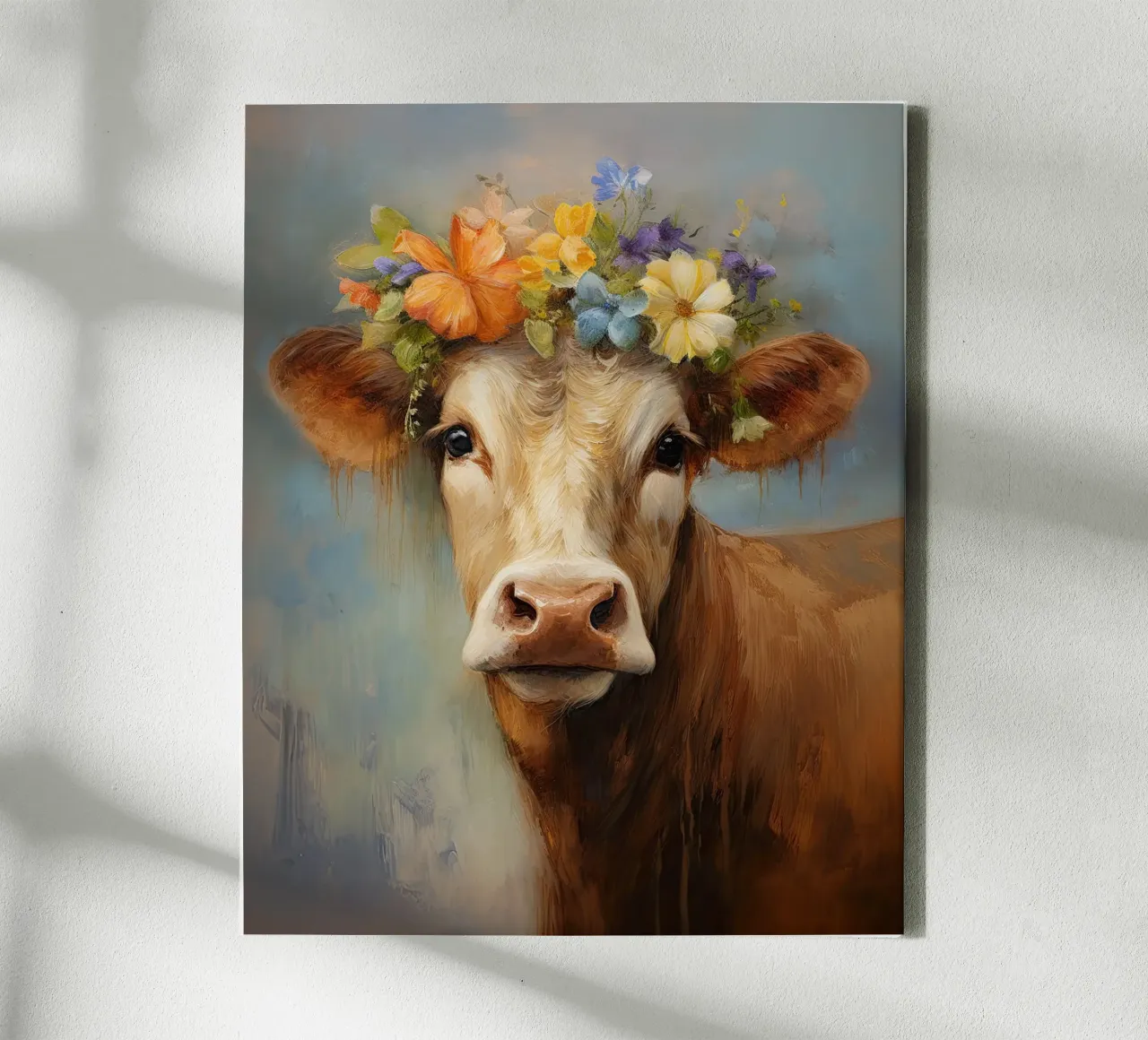 Muurkunst van Imagine canvas met Baklijst van Imagine