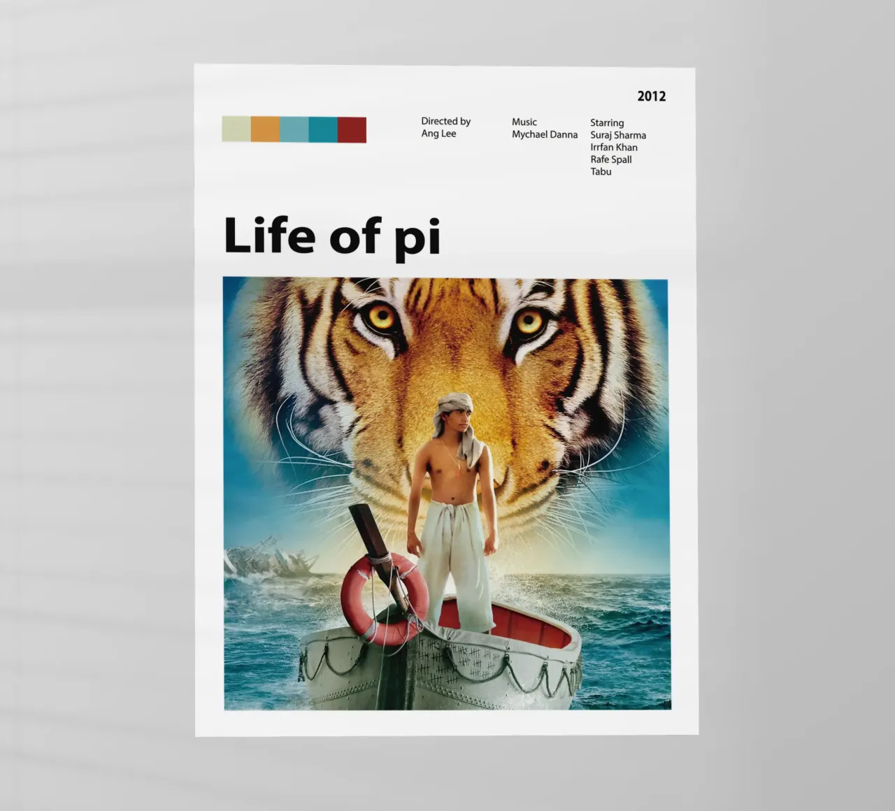 Life of Pi backlit film by 🎞 The Movie Wall