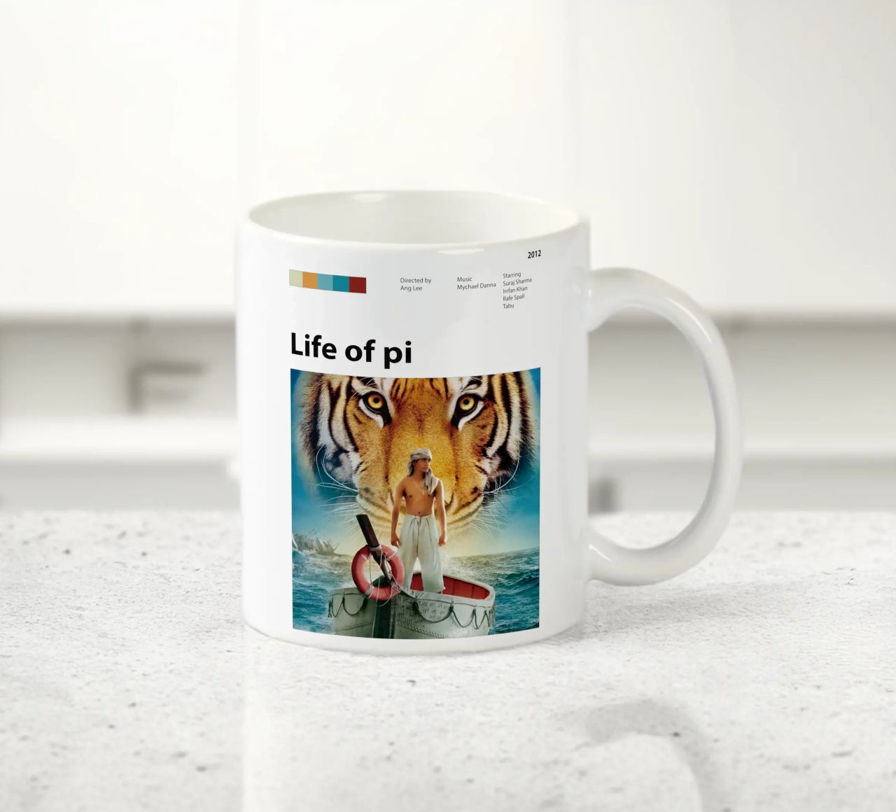Vita di Pi tazza in ceramica da The Movie Wall
