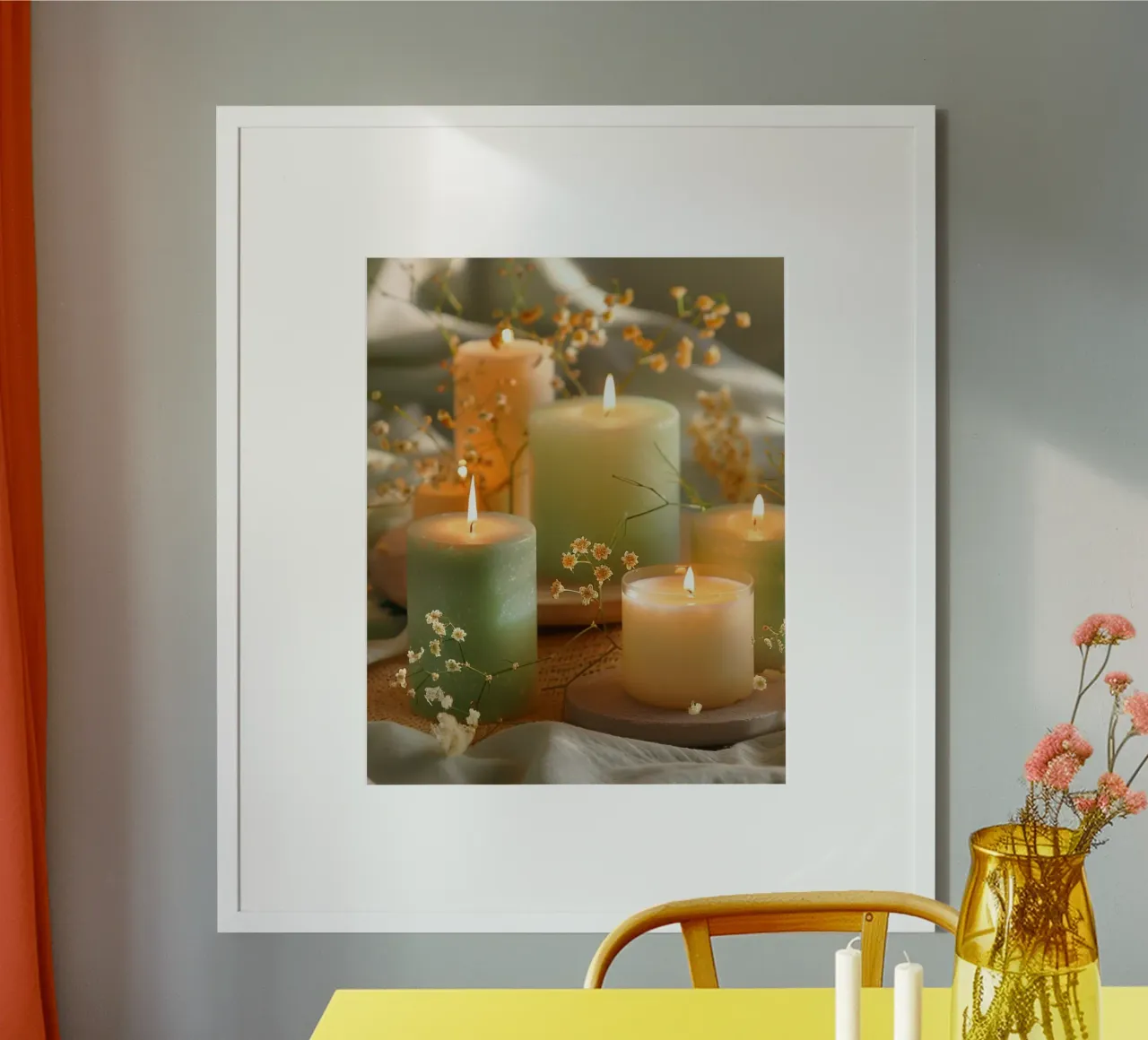 Riverbero di menta carta hahnemühle da PhotoVibe Decor