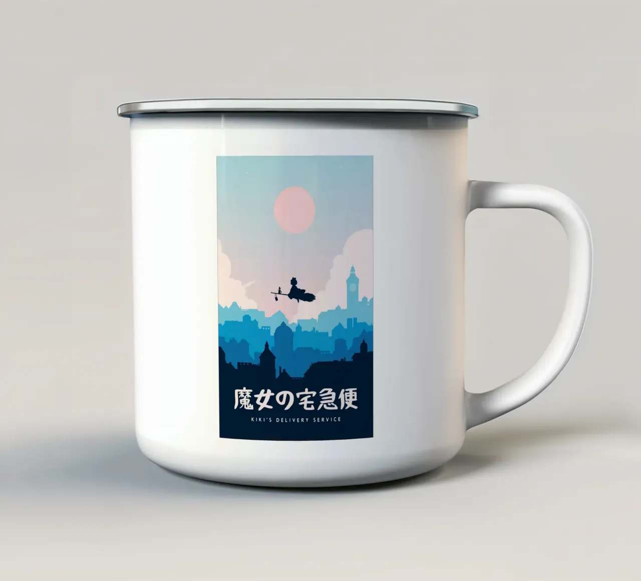 Servizio di consegna Kikis tazza in smalto da Alice Slatera