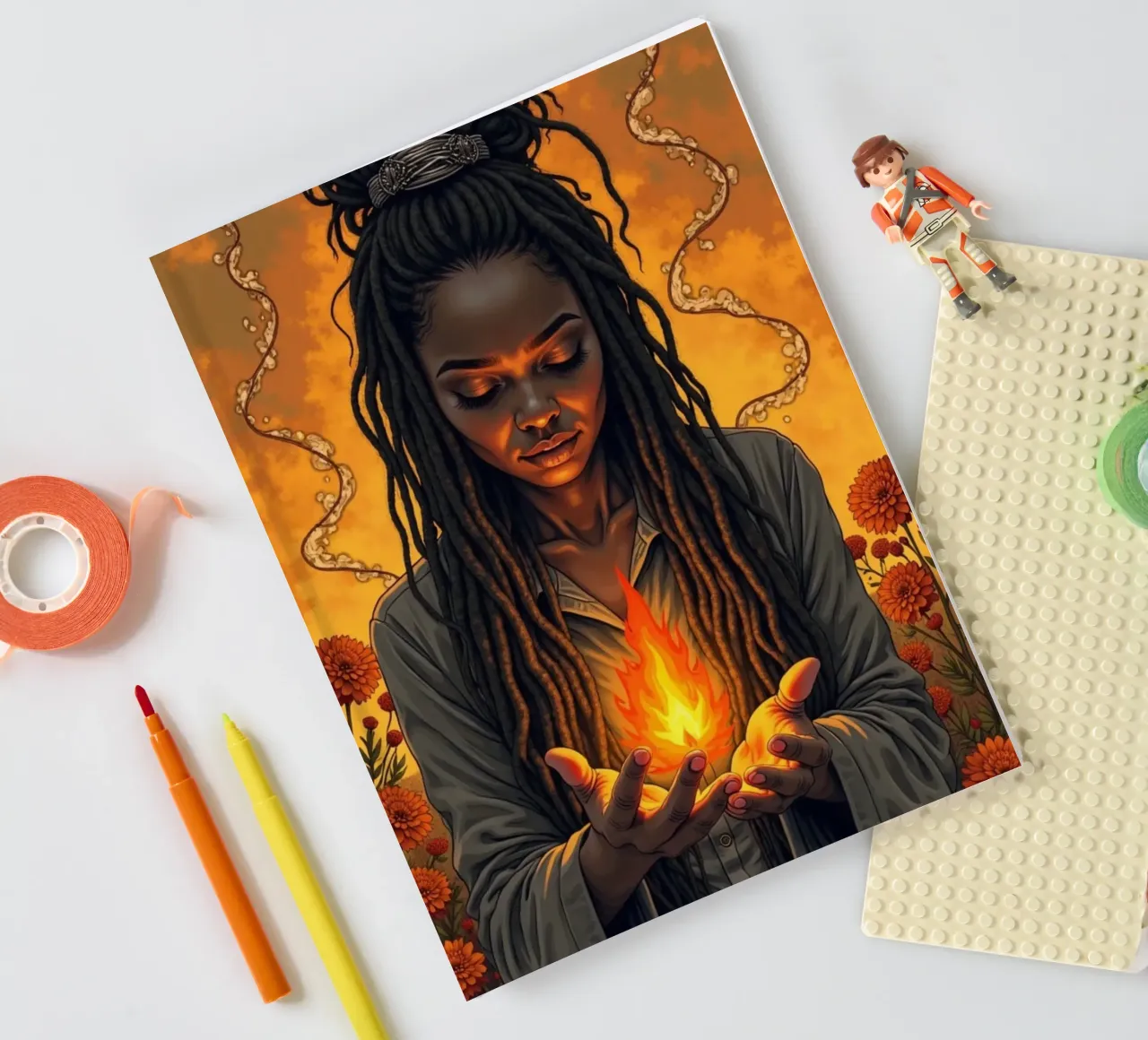 Figlie d'oro: L'abbraccio di Ember diario da Dustlight Atelier