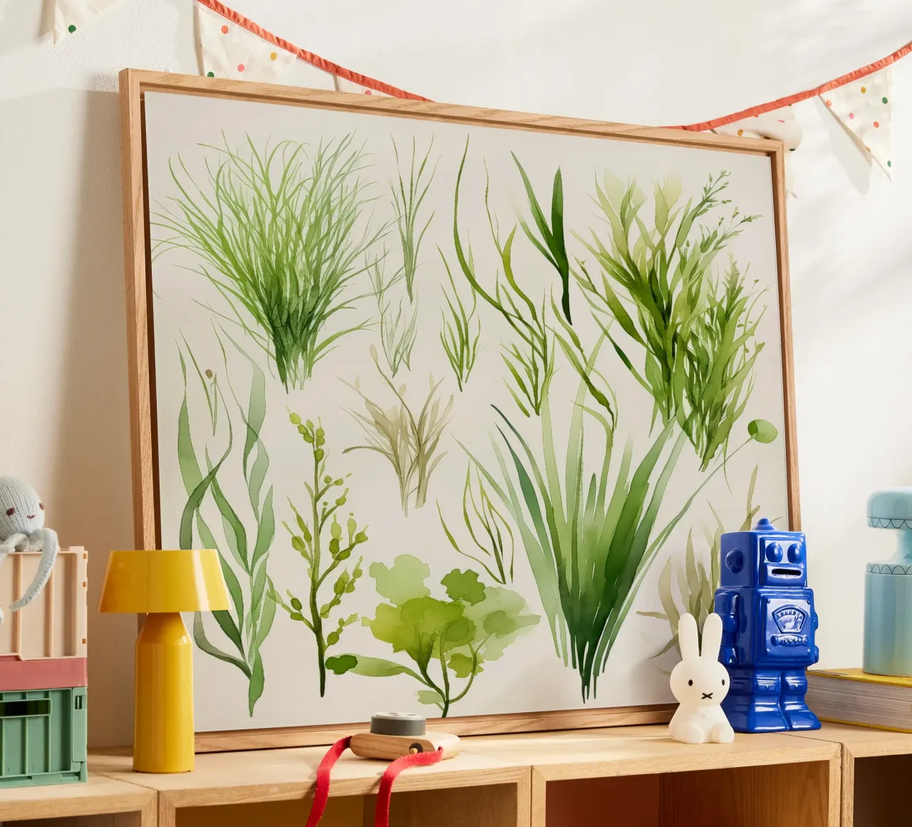 Studi Verdant plexiglass da Sophia Calder Studio