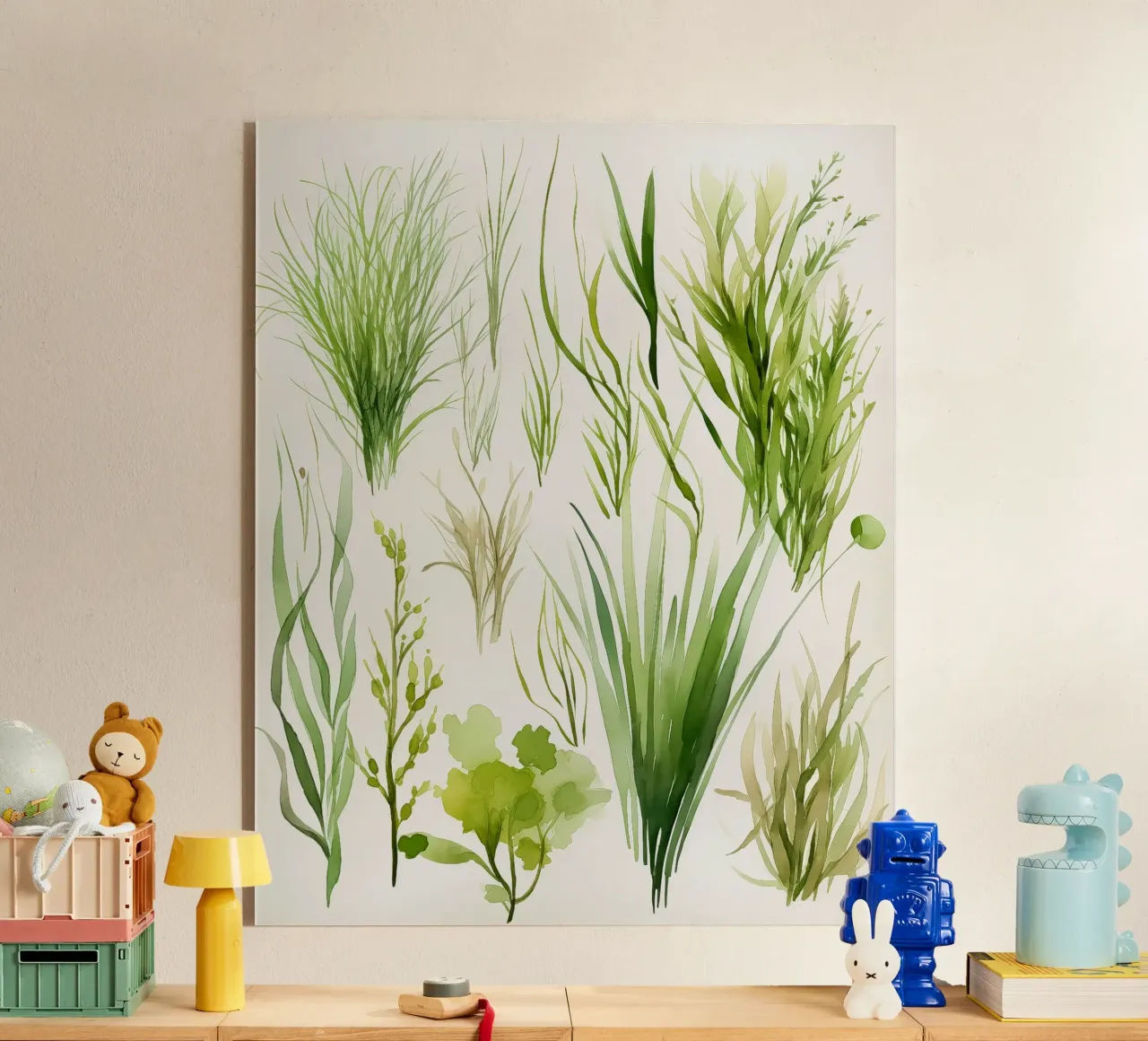 Studi Verdant plexiglass da Sophia Calder Studio