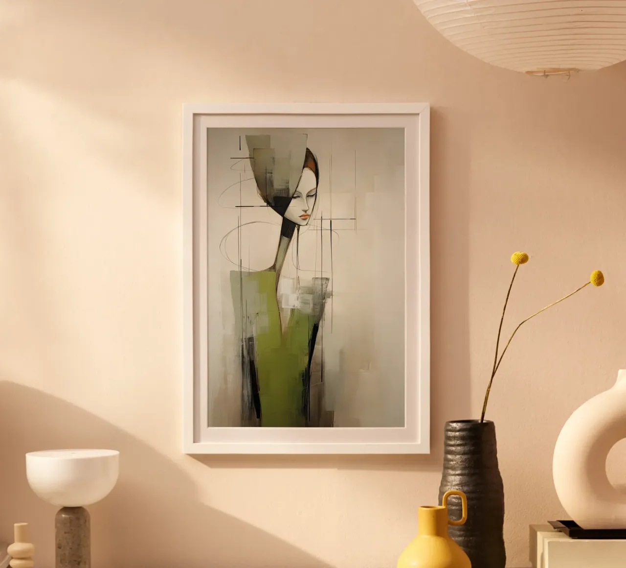 Arte da parete di Imagine poster con telaio in legno da Imagine