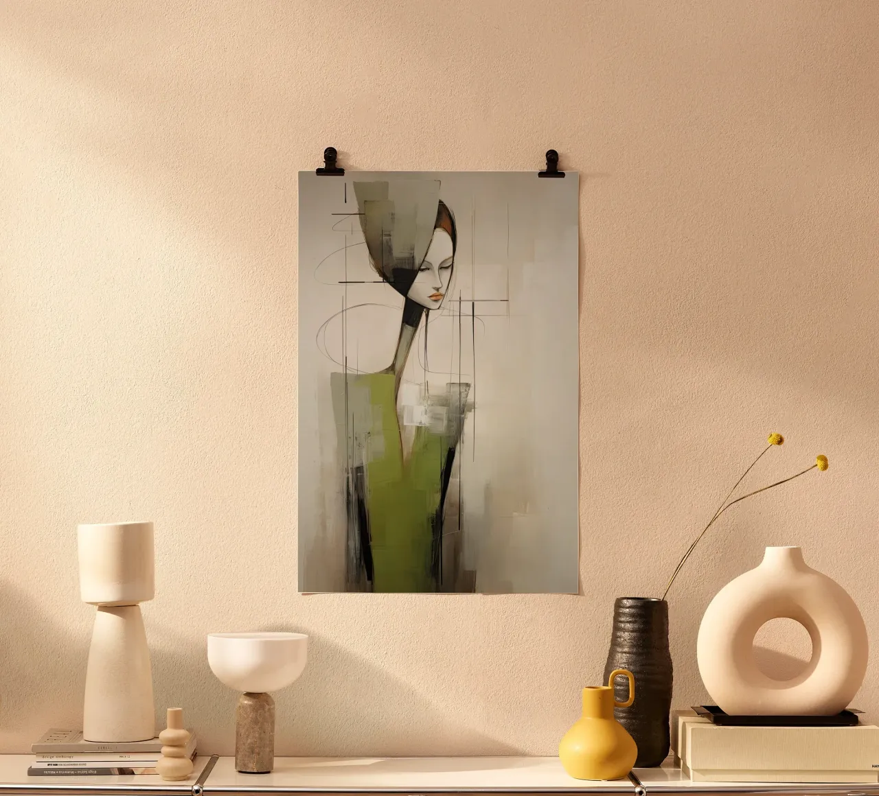 Arte da parete di Imagine poster con telaio in legno da Imagine