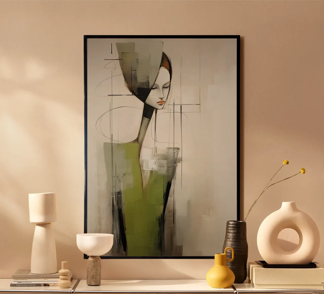 Arte da parete di Imagine poster con telaio in legno da Imagine