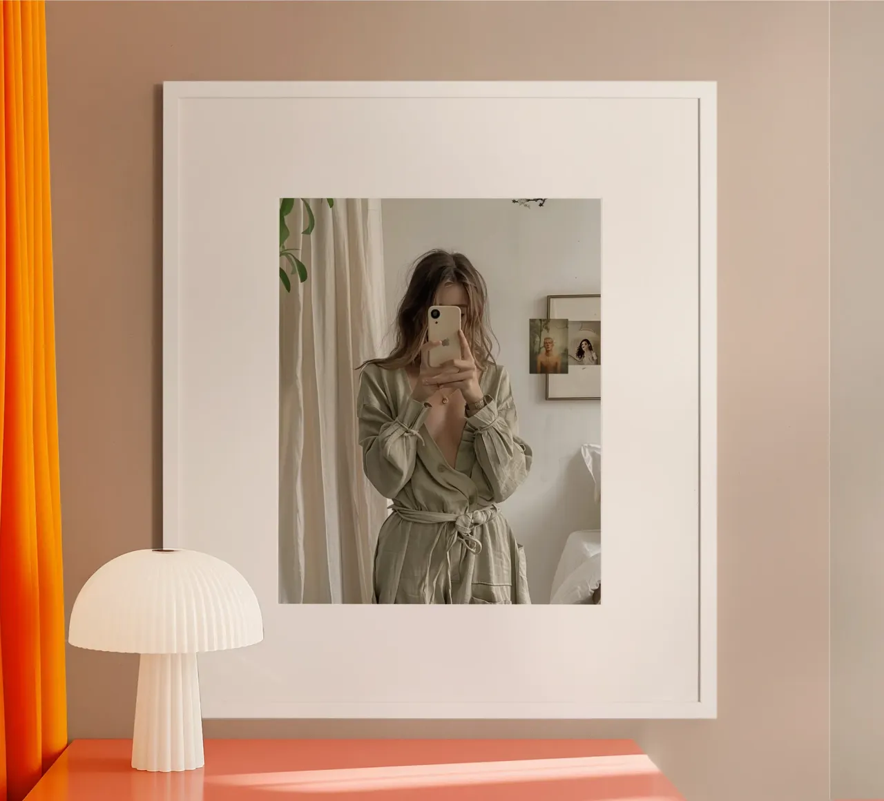 Riverbero di menta poster da PhotoVibe Decor