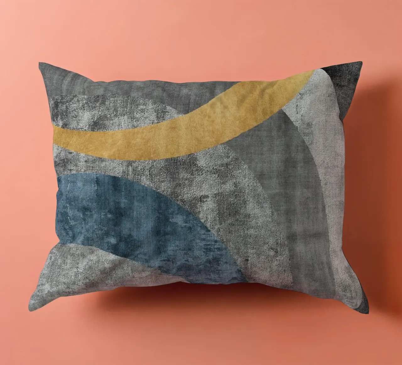 abstract art arches cuscino da vintageshop