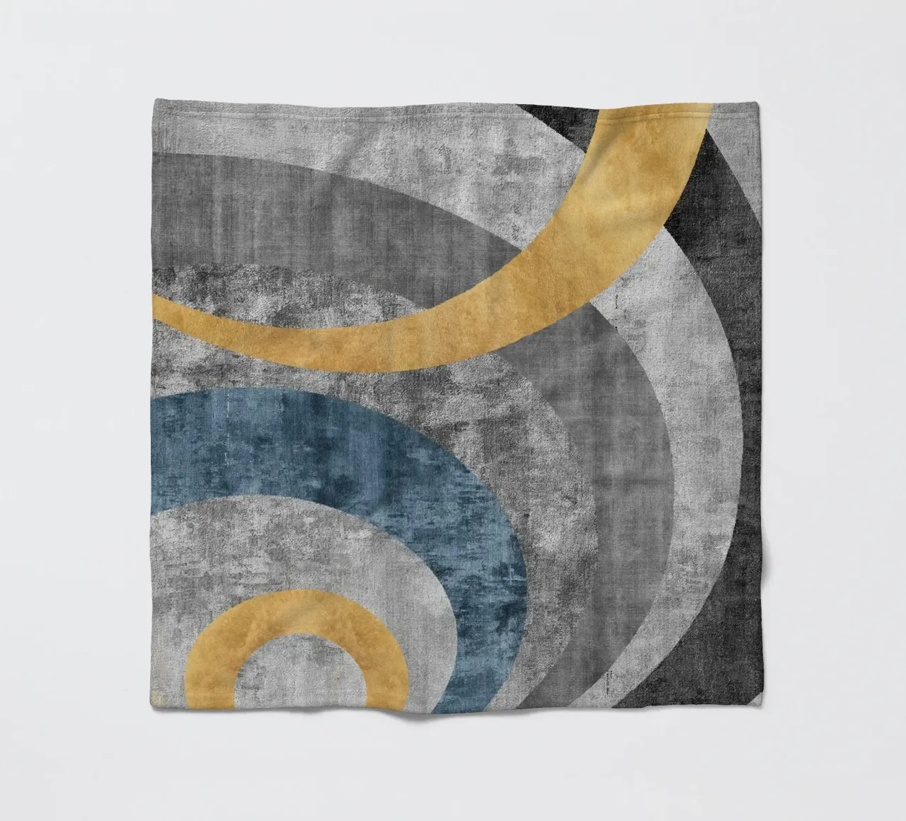 abstract art arches coperta in pile da vintageshop