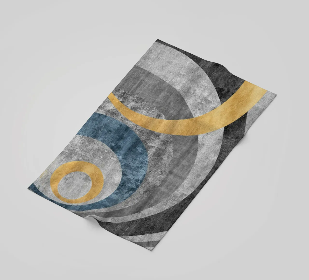 abstract art arches telo mare da vintageshop