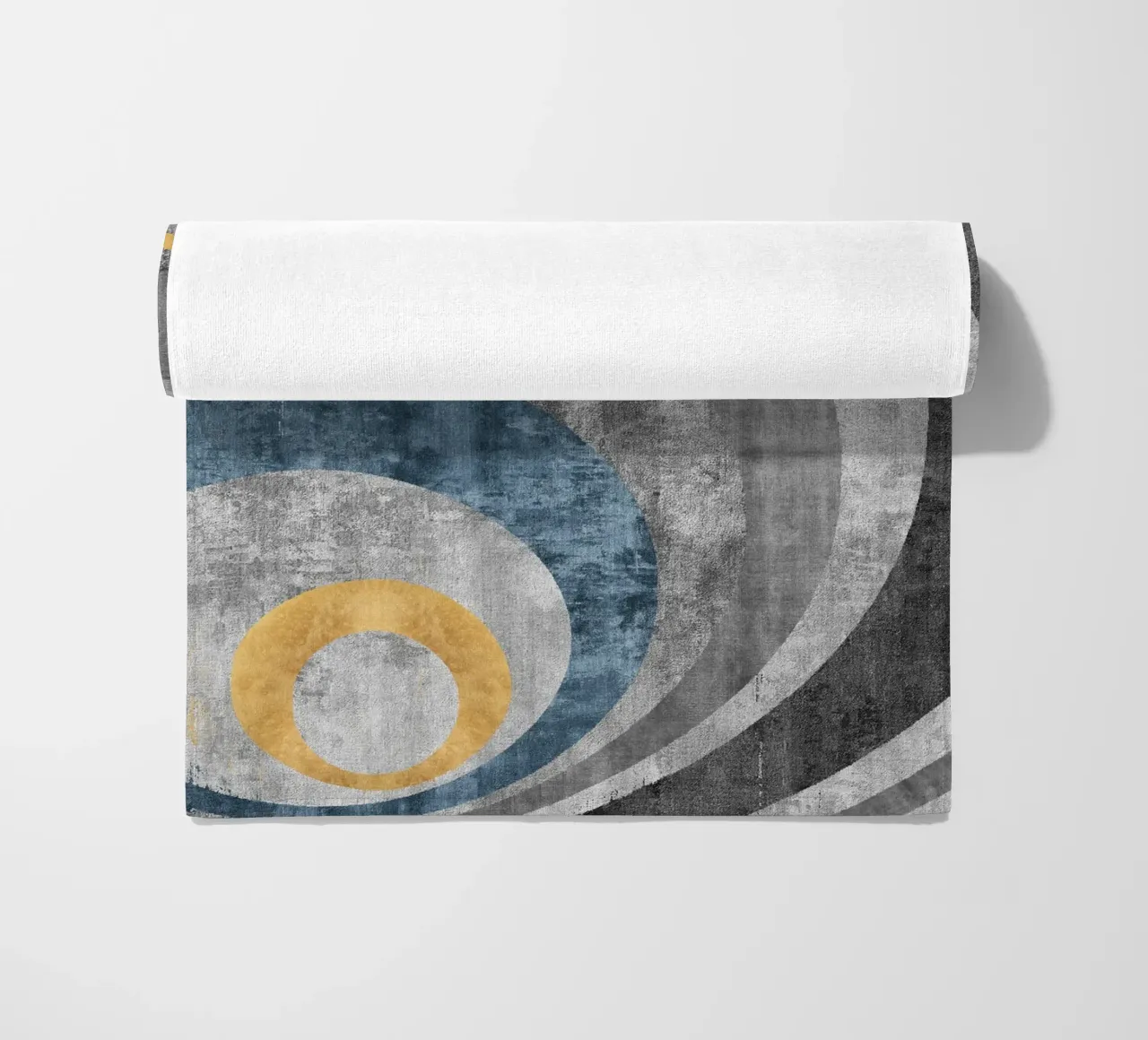 abstract art arches telo mare da vintageshop