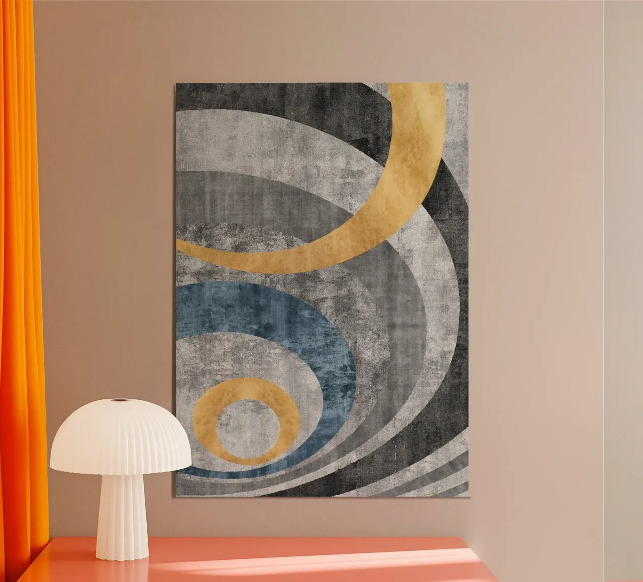 abstract art arches alluminio dibond da vintageshop