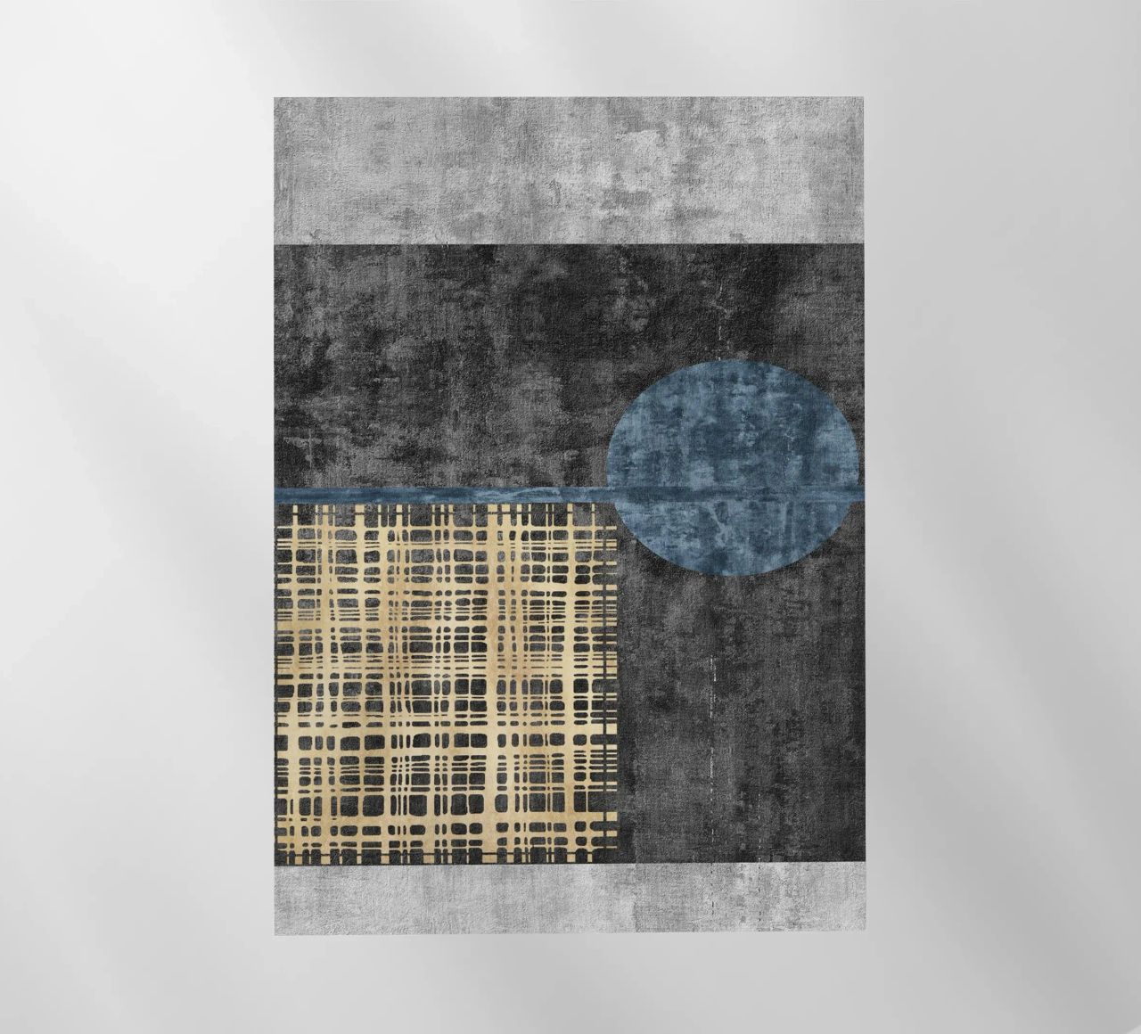 abstract art beige lines pellicola backlit da vintageshop