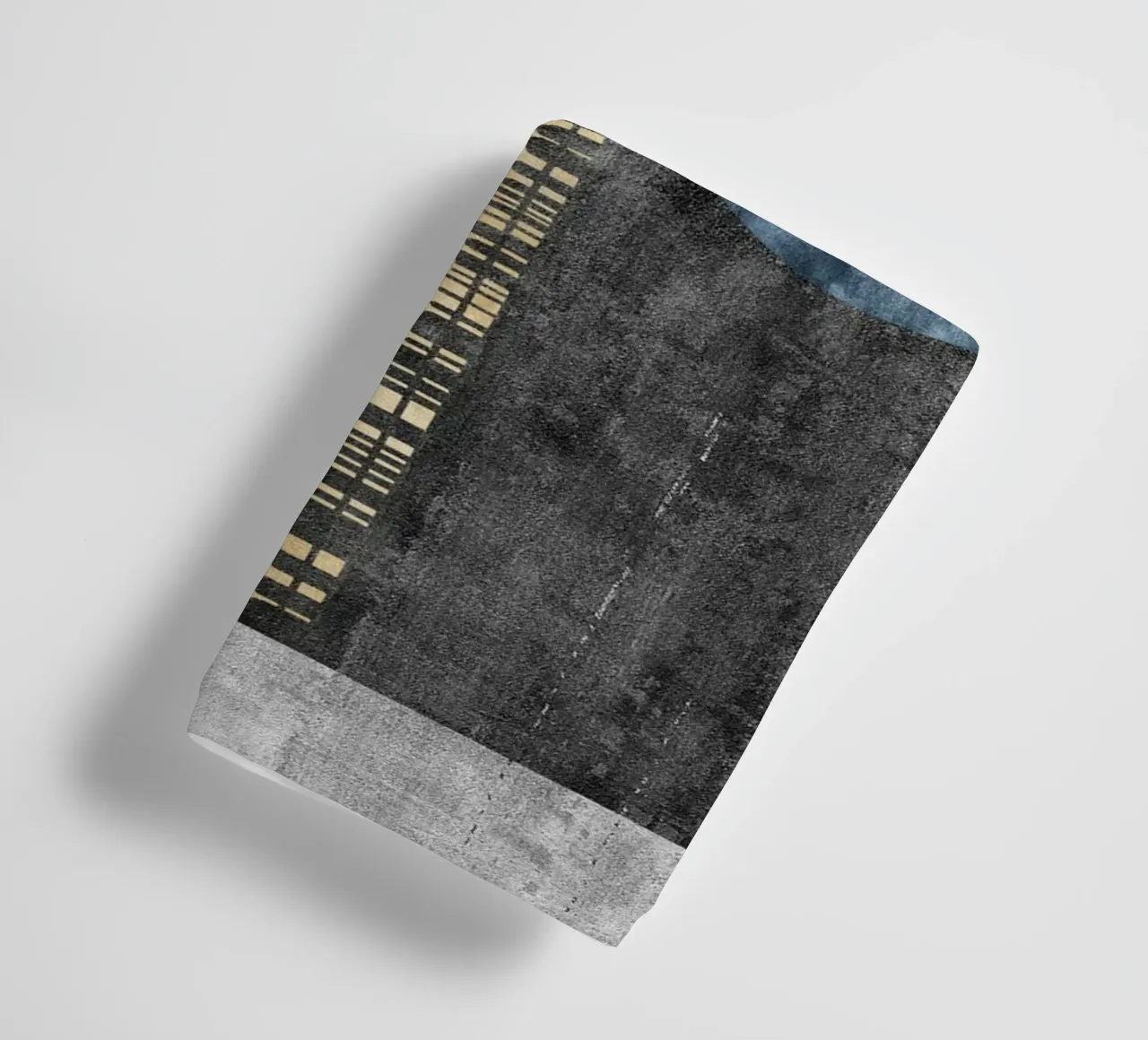 abstract art beige lines asciugamano da bagno da vintageshop