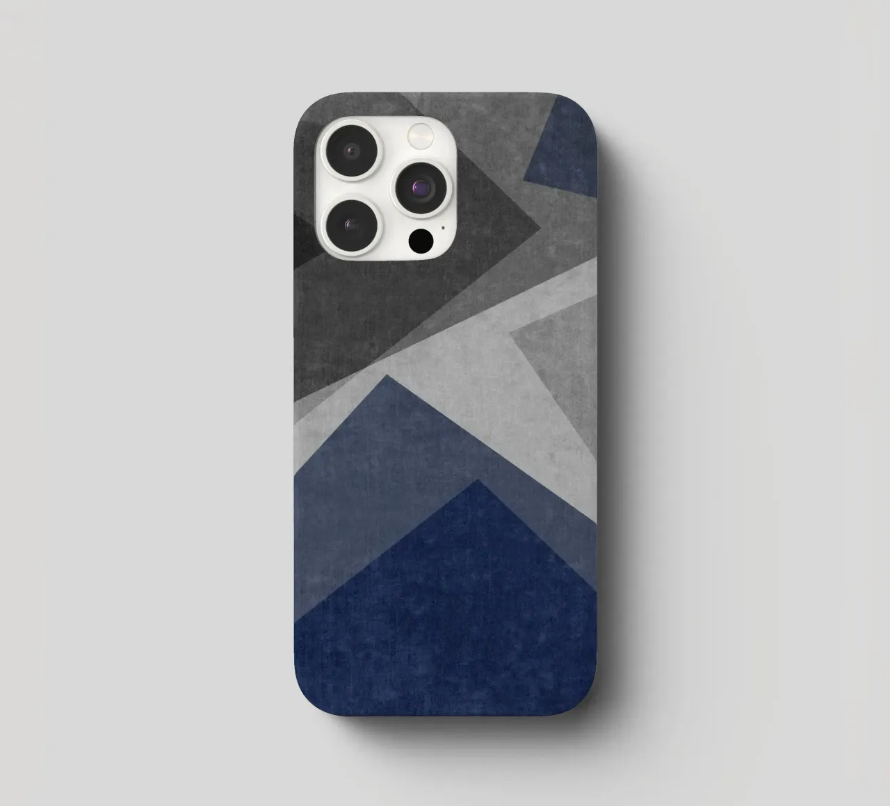 overlapping geometric abstract art cover iphone da vintageshop