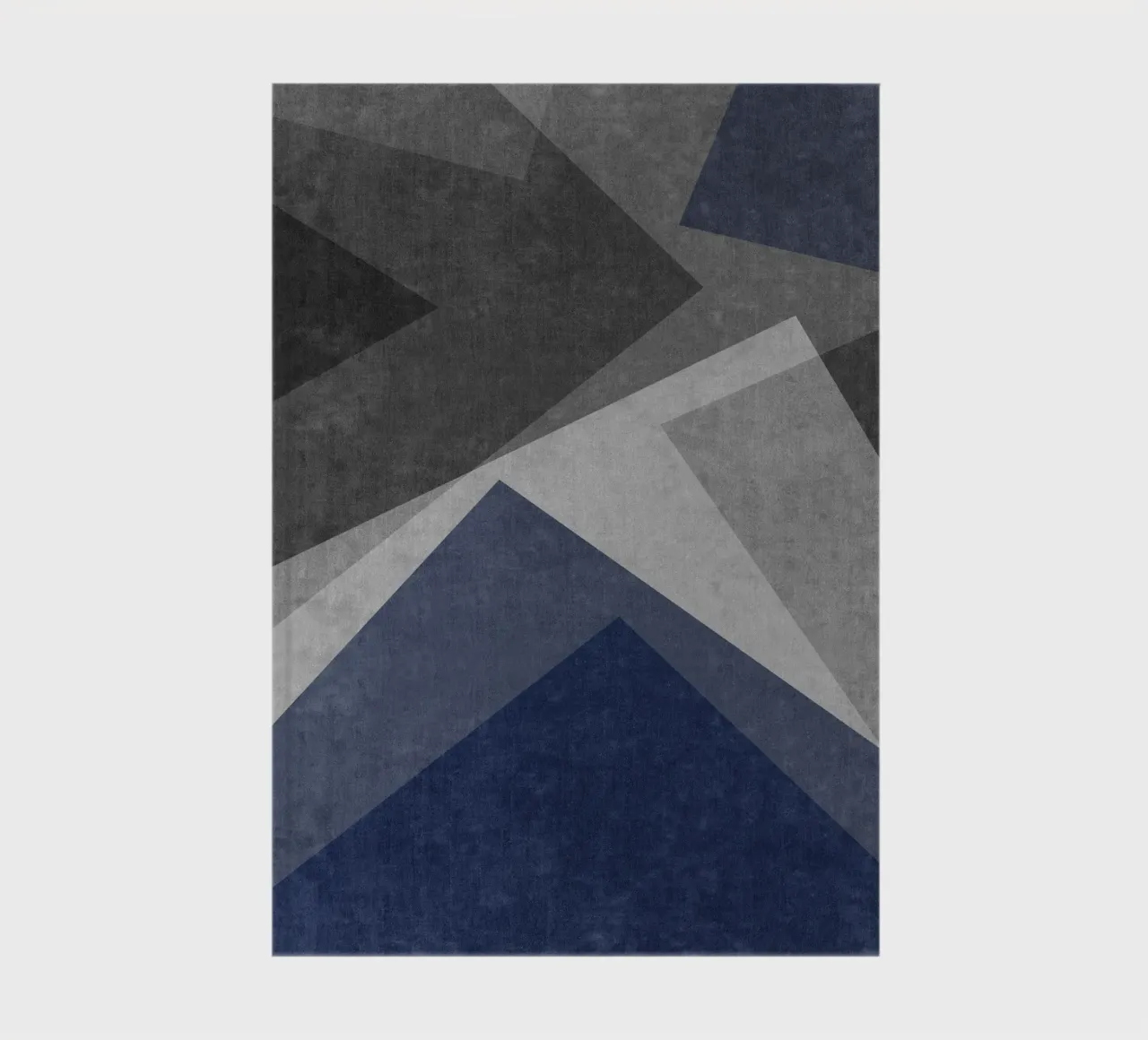 overlapping geometric abstract art notebook by vintageshop