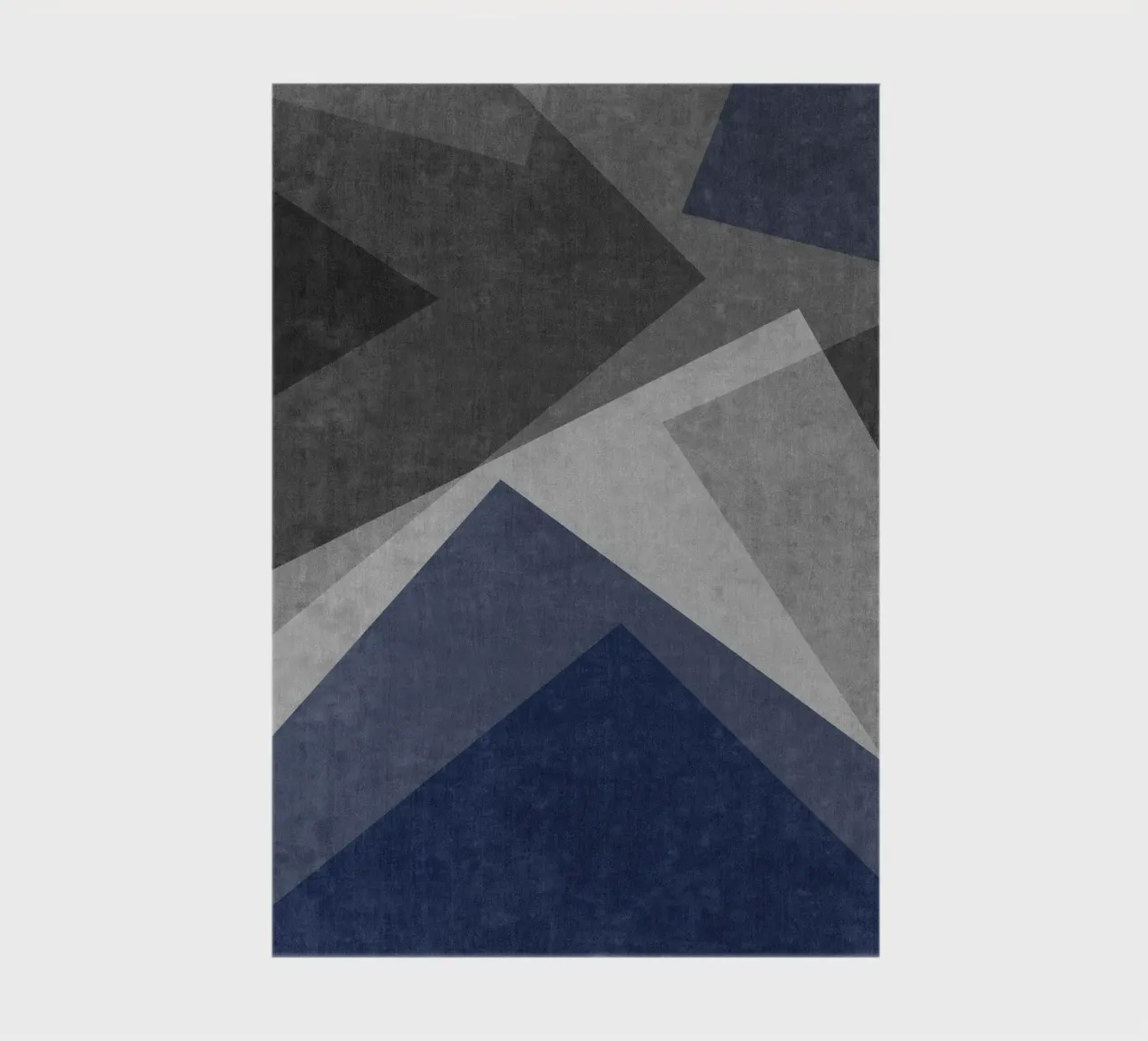 overlapping geometric abstract art notebook by vintageshop