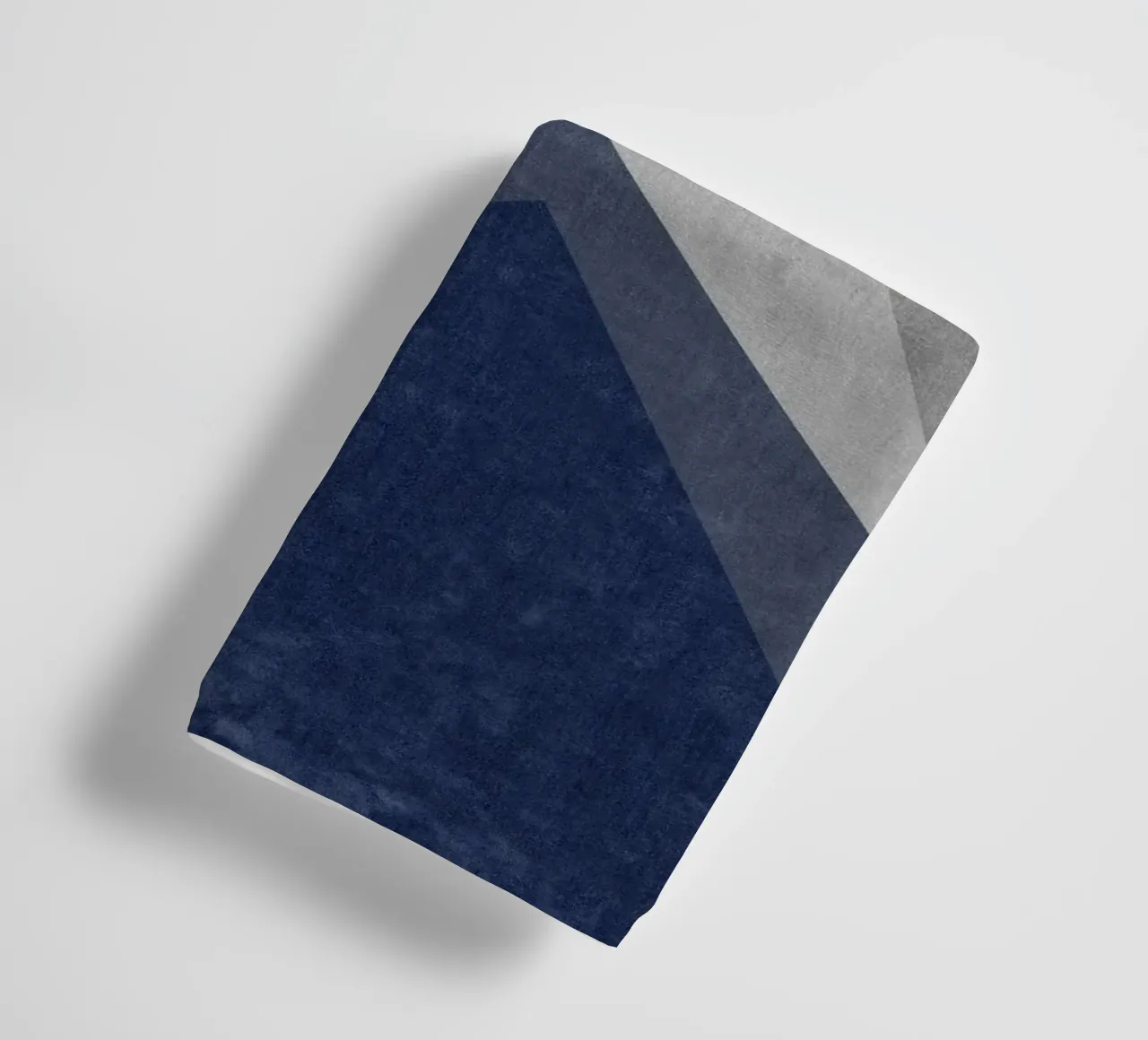 overlapping geometric abstract art asciugamano da bagno da vintageshop