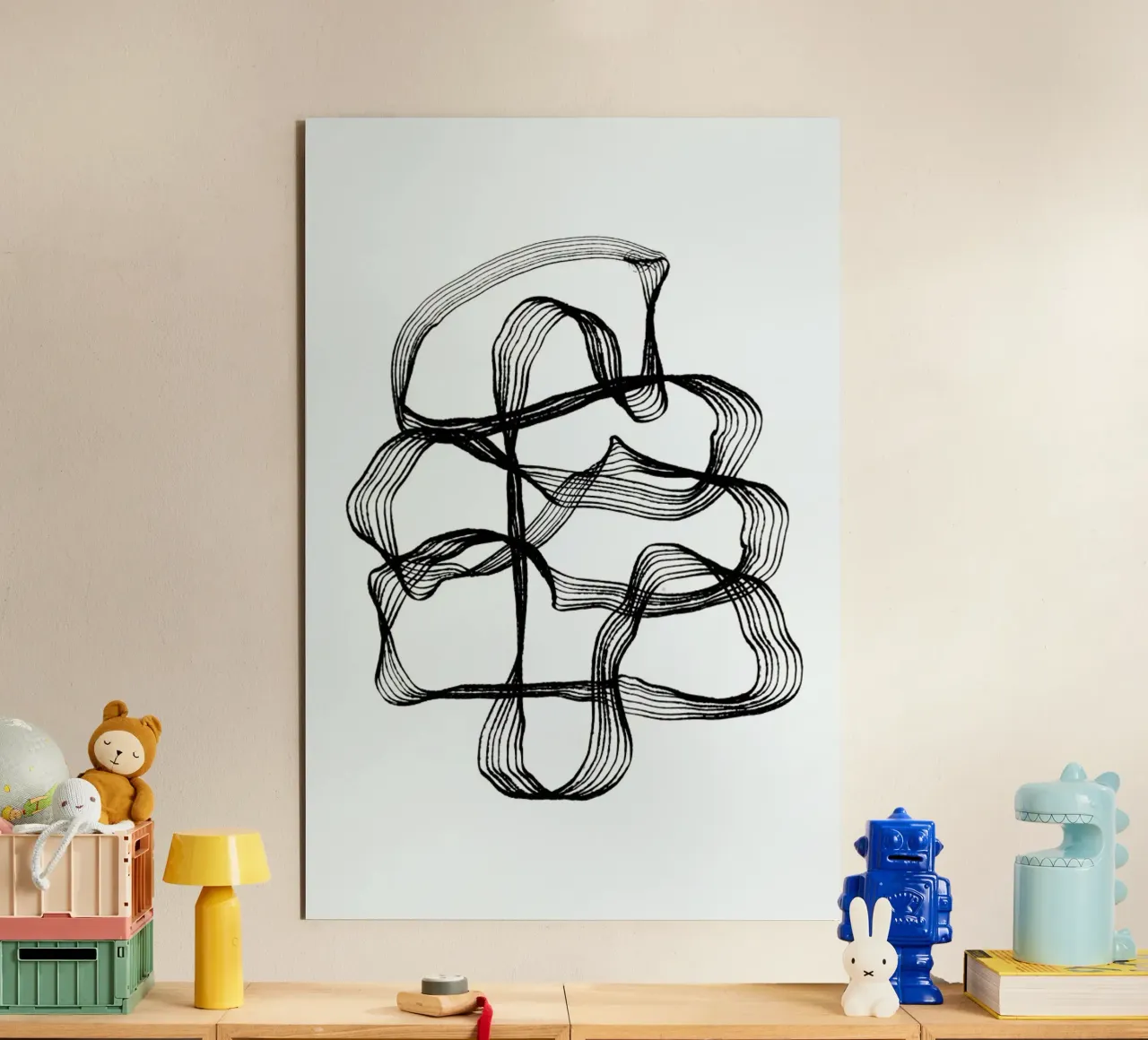 Ink White alluminio dibond da treechild