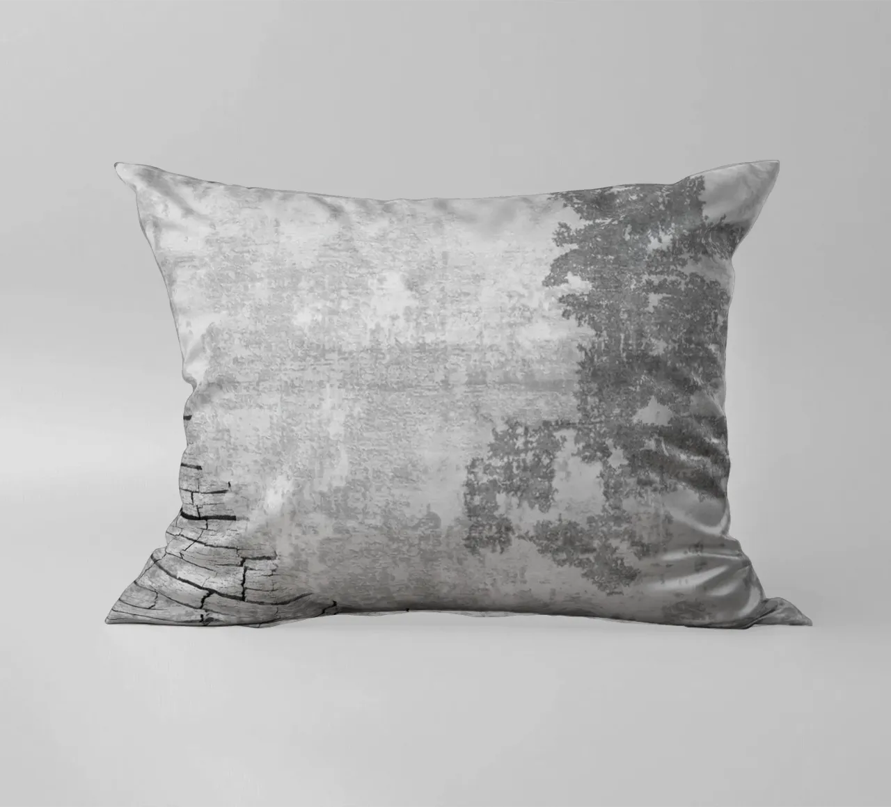 abstract art wood texture cuscino da vintageshop