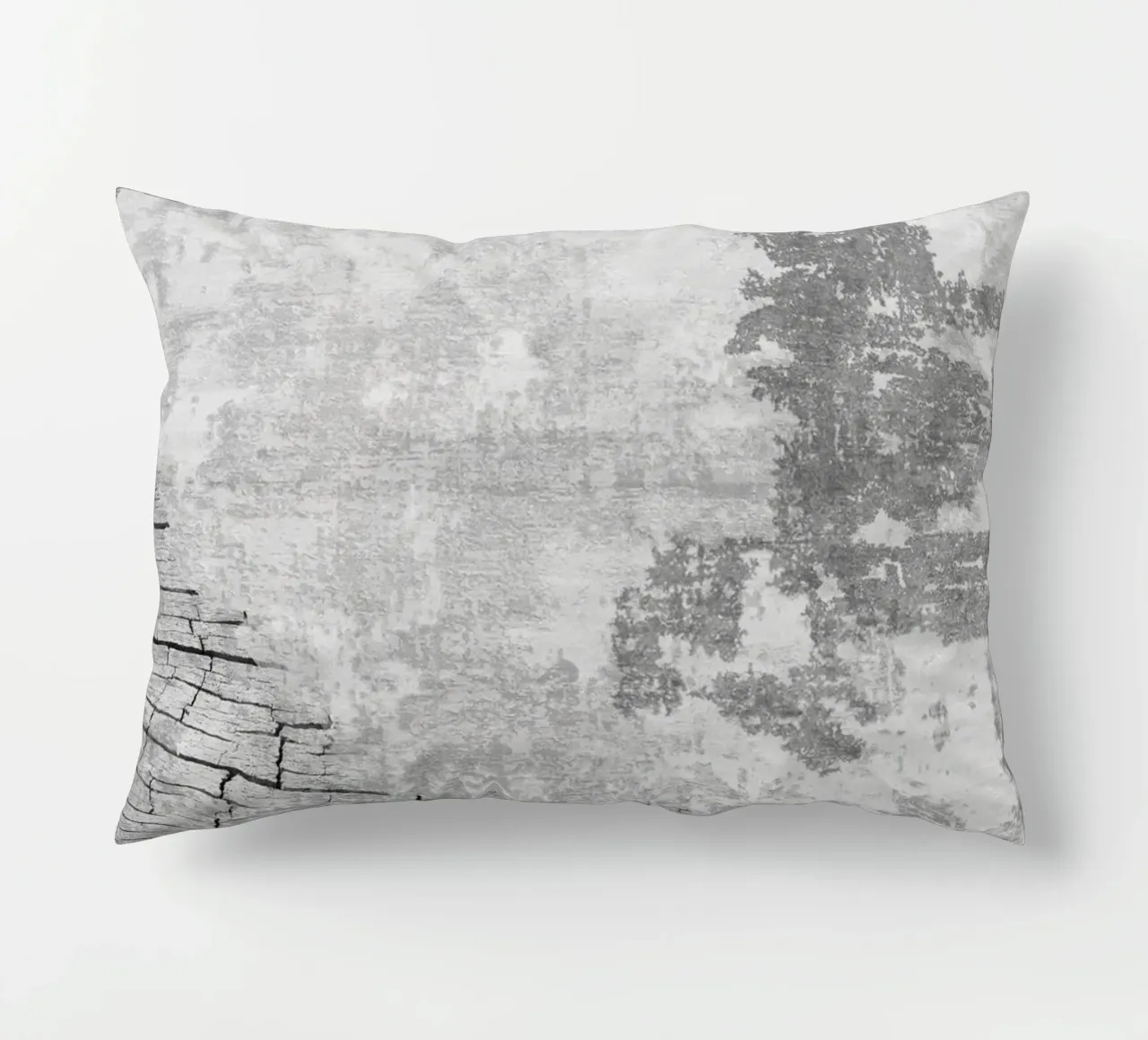 abstract art wood texture cuscino da vintageshop