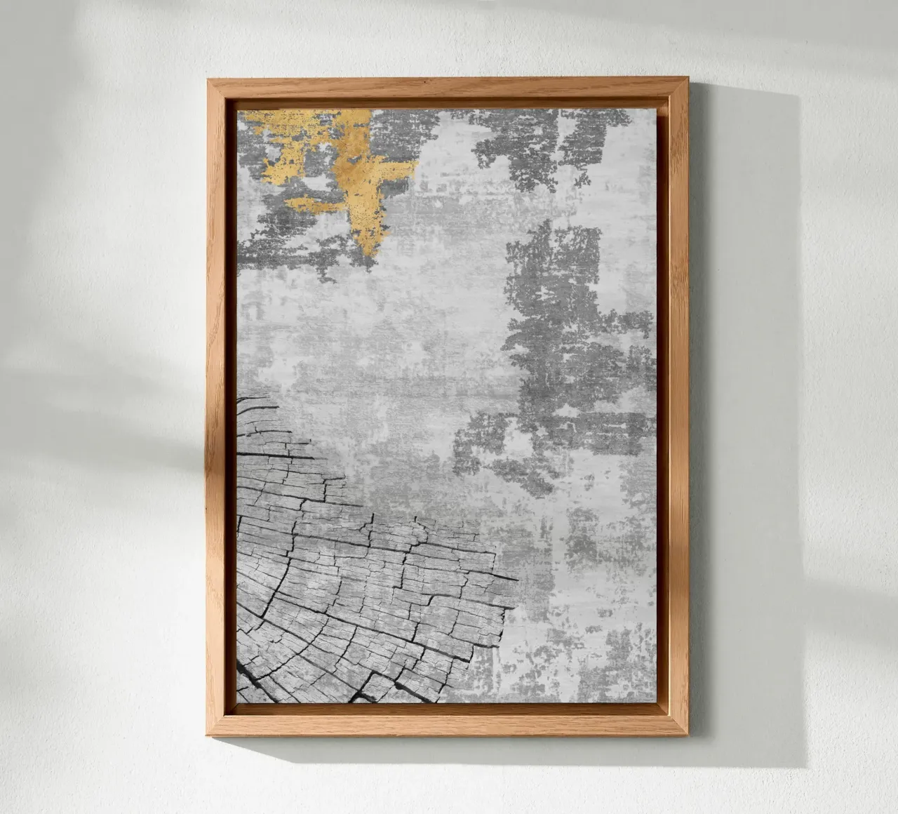 abstract art wood texture pannello forex da vintageshop