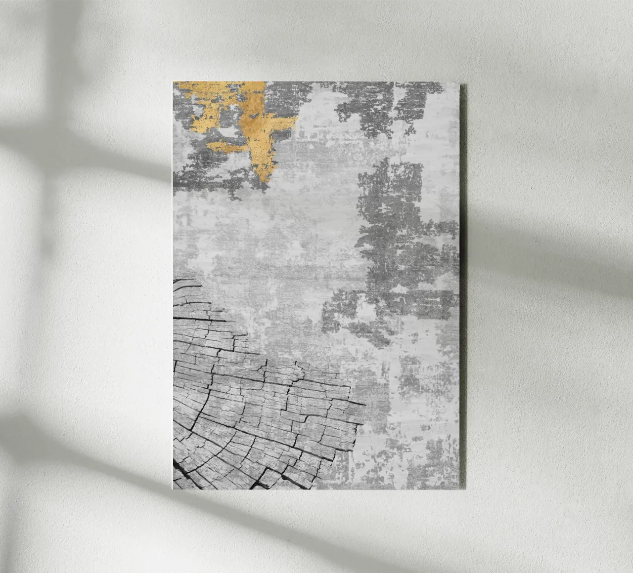abstract art wood texture pannello forex da vintageshop