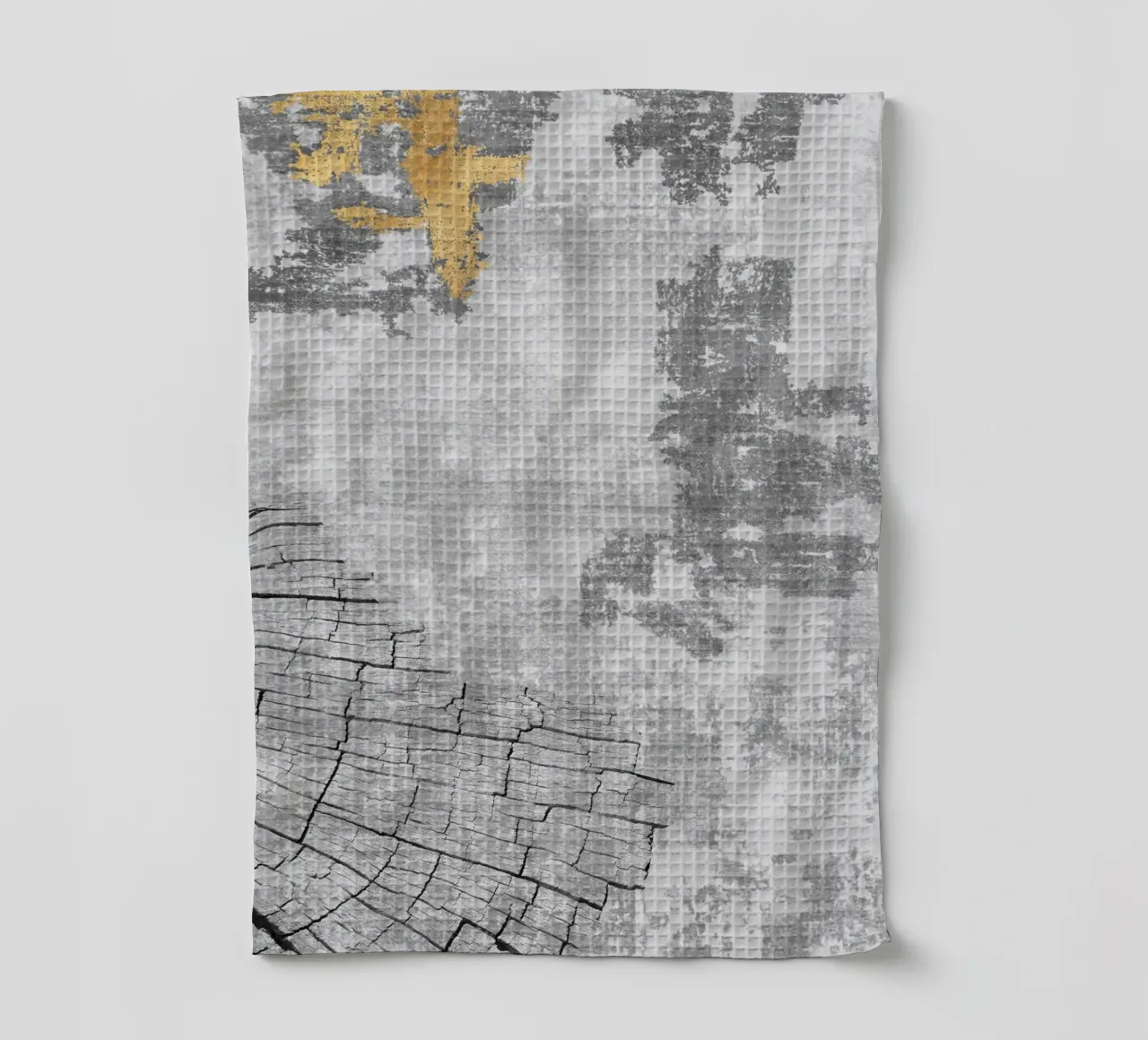 abstract art wood texture canovaccio da cucina da vintageshop
