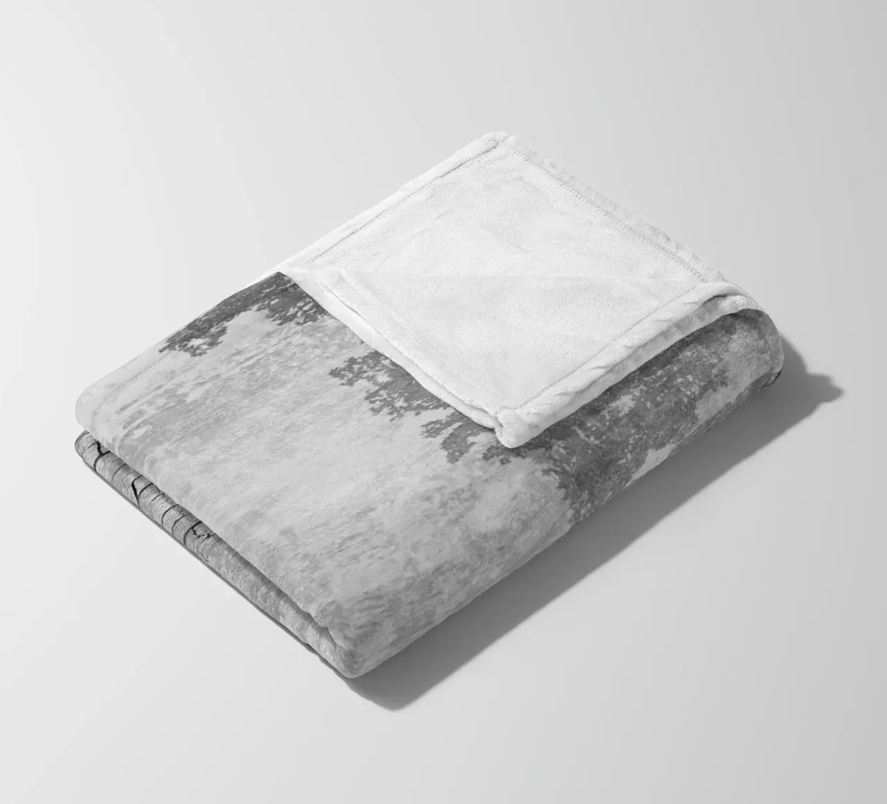 abstract art wood texture coperta in pile da vintageshop