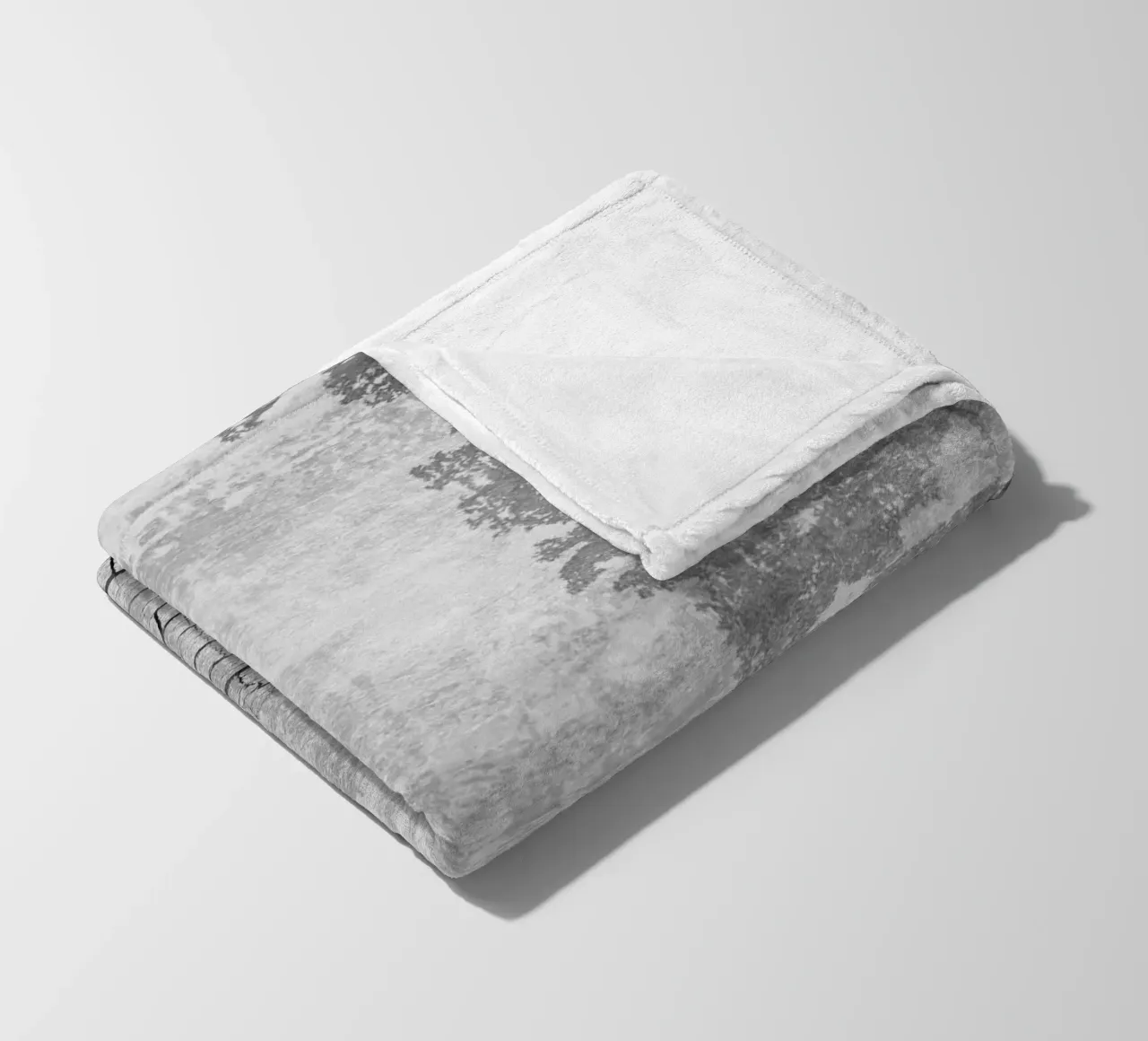abstract art wood texture coperta in pile da vintageshop