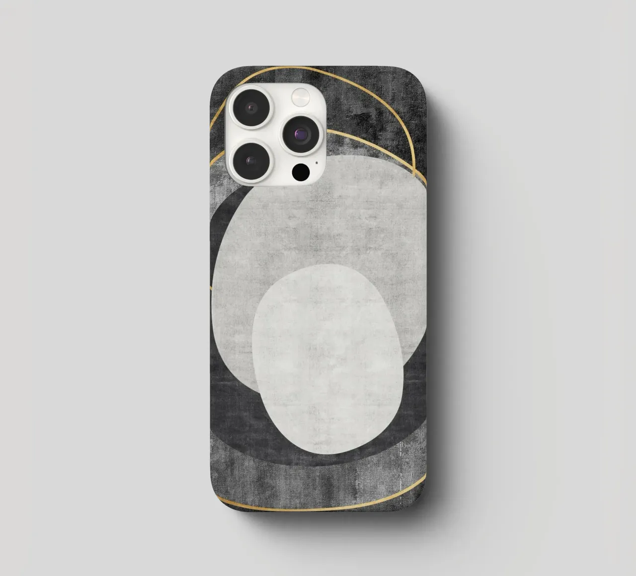 abstract art circles and lines cover iphone da vintageshop