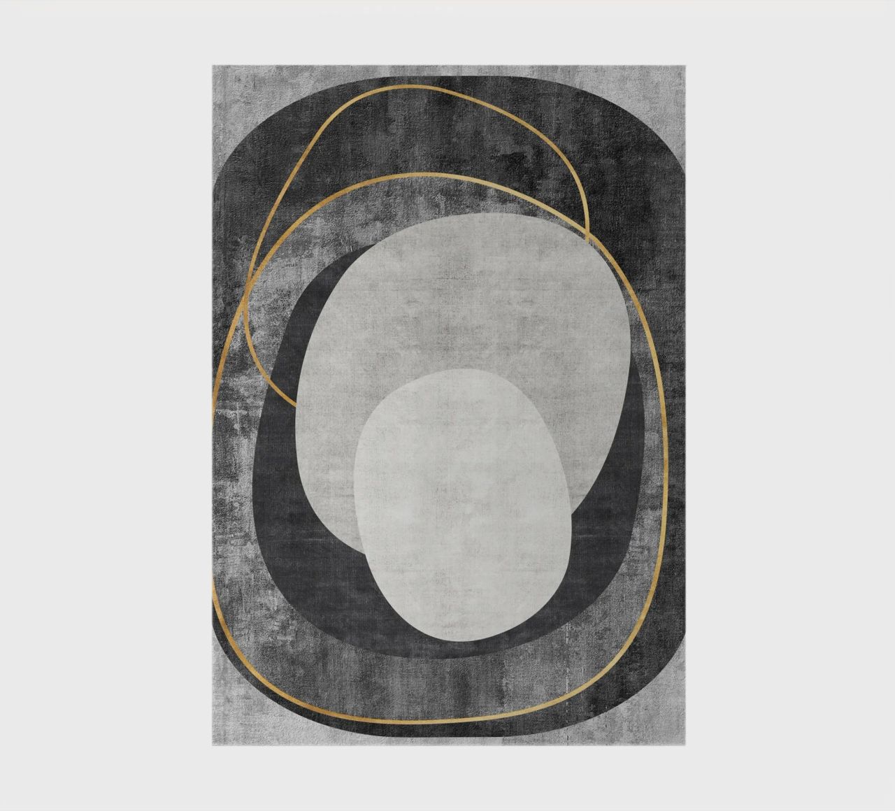 abstract art circles and lines notebook by vintageshop