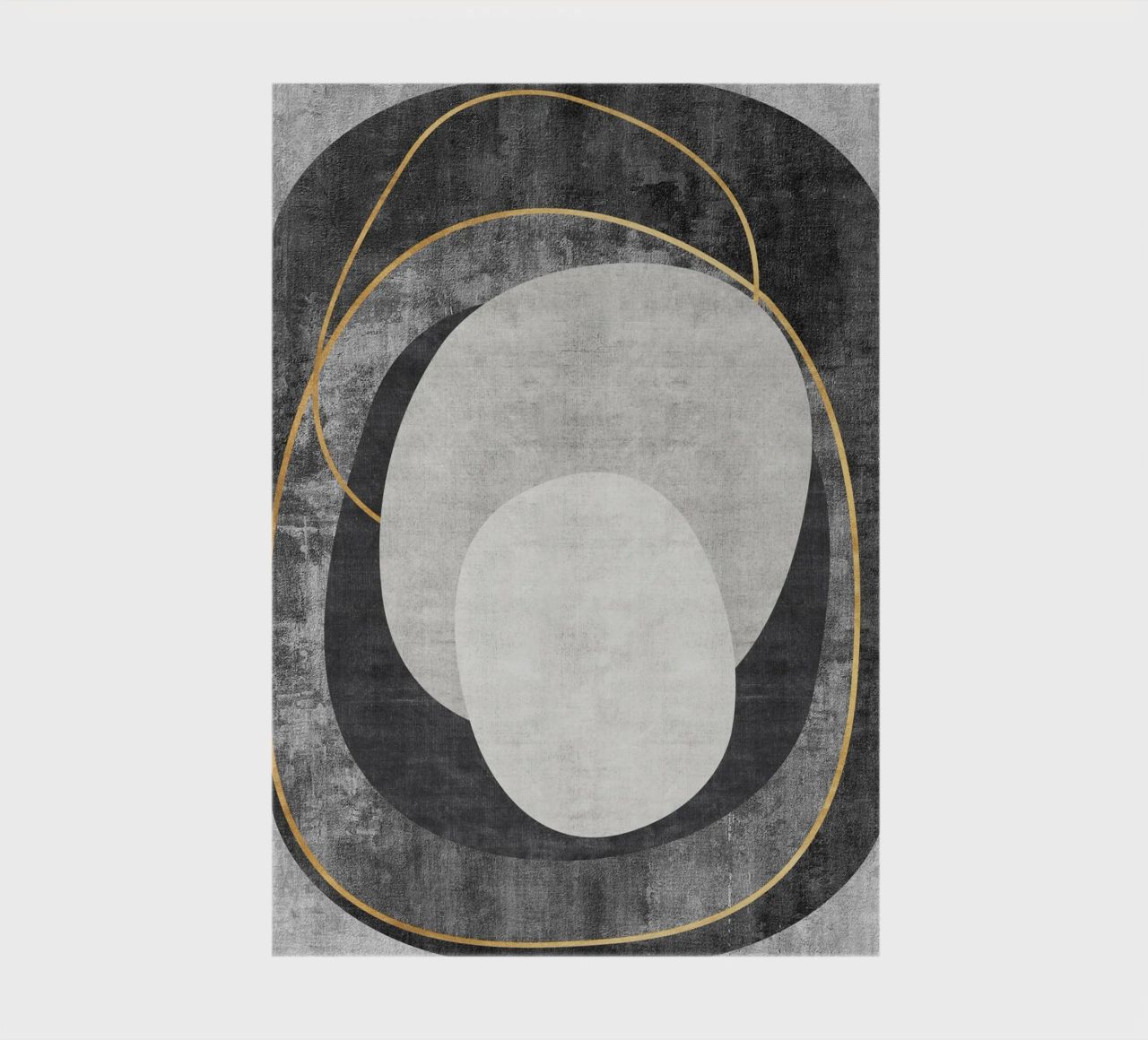 abstract art circles and lines notebook by vintageshop
