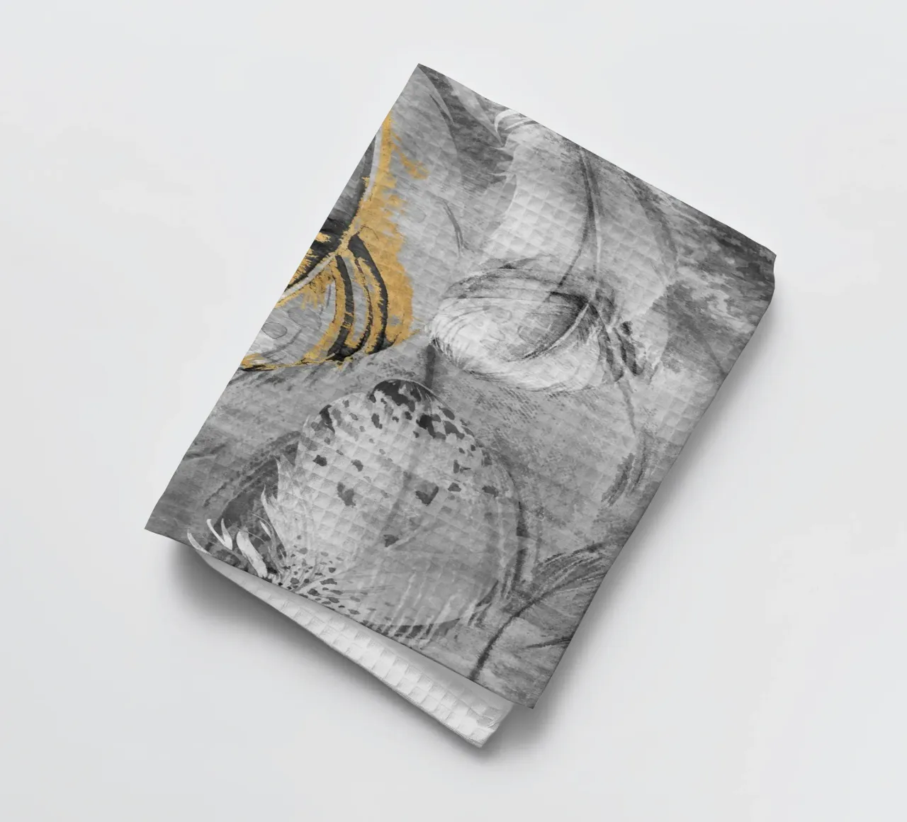 abstract art feathers canovaccio da cucina da vintageshop
