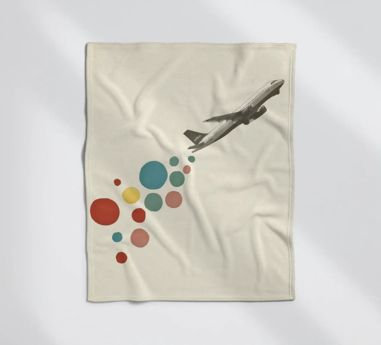 Partire con un aereo coperta in pile da Cassia Beck Collage